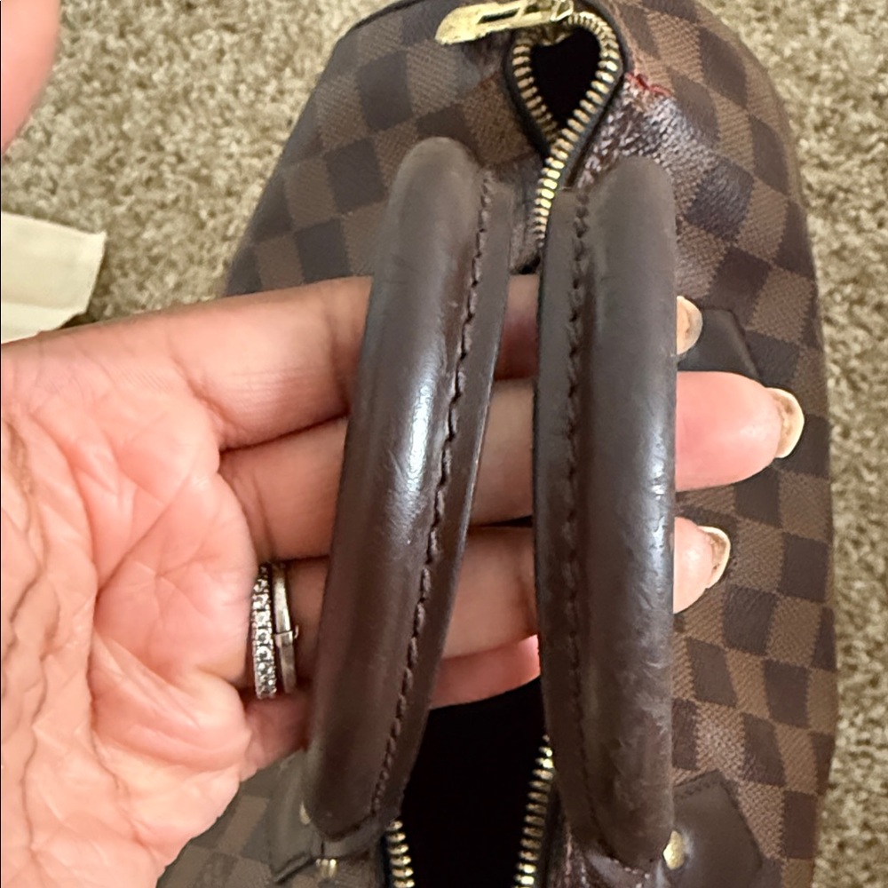 Louis Vuitton Damier Ebene Speedy Bandouliere 30 - Picture 2 of 8